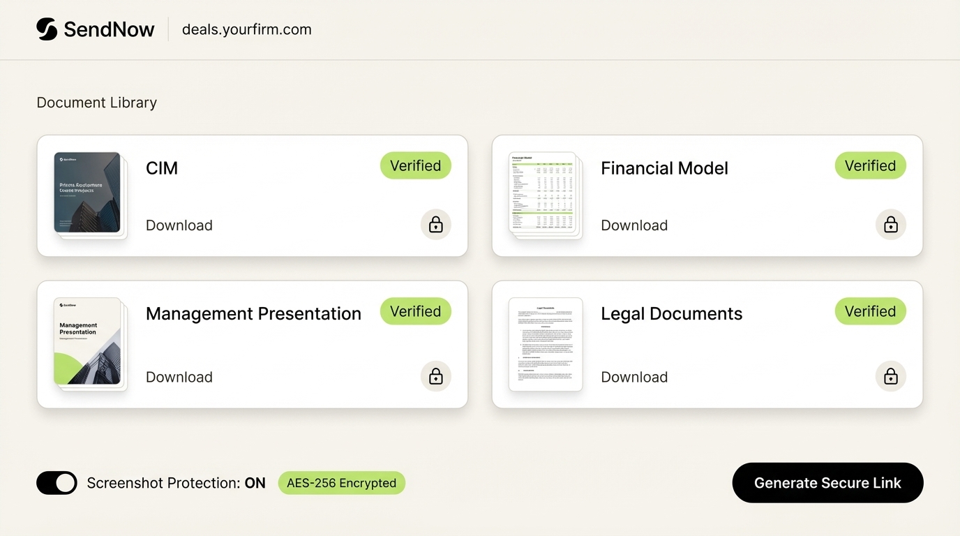 Document Expiration Software - SendNow for Financial Services: Feature Deep-Dive