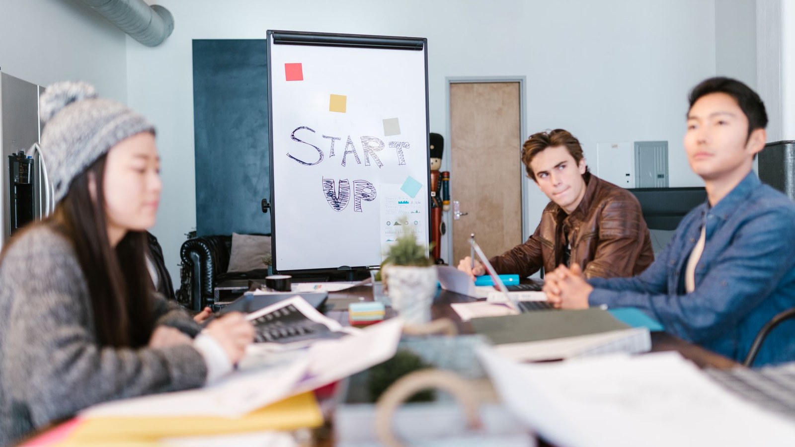 Founders and advisers preparing a fundraising and IPO data room